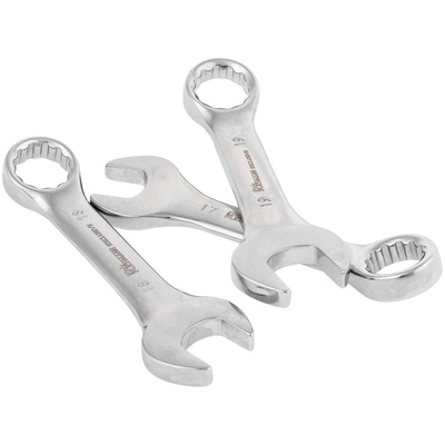 Zestaw kluczy płasko-oczkowych krótkich 10-19 mm 10 szt. Corona / Richmann Exclusive C6390