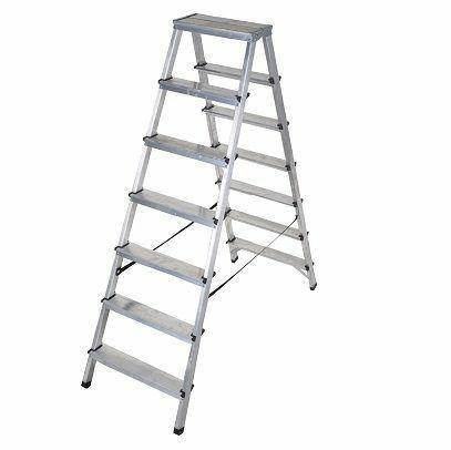 AWTOOLS DRABINA TABORET 7 STOPNI 125KG