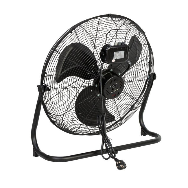 VOLTENO WENTYLATOR-CYRKULATOR PODŁOGOWY CZARNY 100W