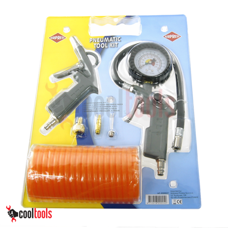 Zestaw 6 akcesoriów pneumatycznych Airpress 4300027