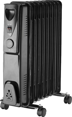GRZEJNIK OLEJOWY  9-ŻEBEREK 2000W CZARNY