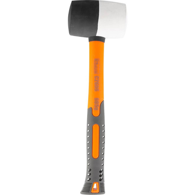 MŁOTEK GUM. 60 FIBERGLASS BIAŁO-CZARNY Richmann Exclusive C2606