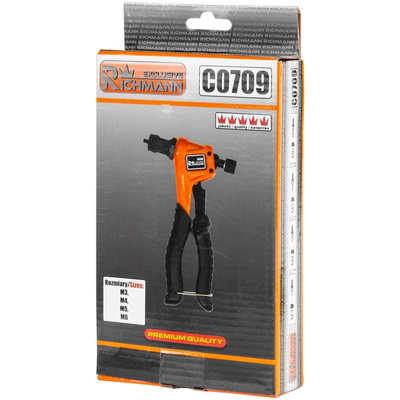 NITOWNICA RĘCZNA DO NITONAKRĘTEK M3-M6 Richmann Exclusive C0709