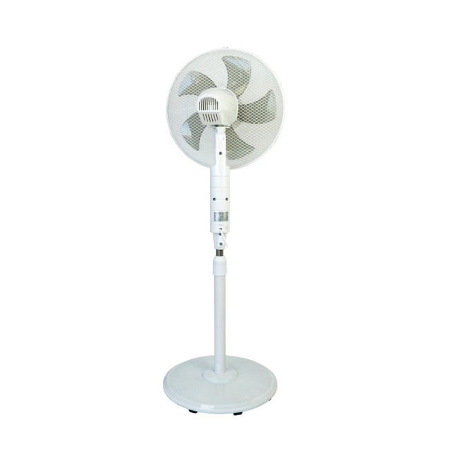 VOLTENO WENTYLATOR PODŁOGOWY BIAŁY+ WYŚWIETLACZ 40cm