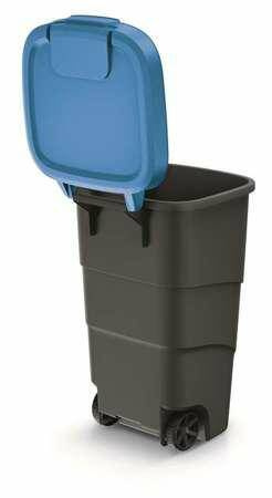 KEDEN KOSZ NA ŚMIECI WHEELER 95 L - NIEBIESKI