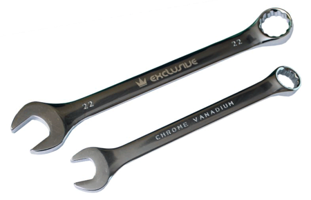 Klucz płasko oczkowy metryczny Corona Exclusive