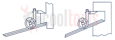 Kątomierz tarczowy precyzyjny 0-90° Limit 122580103