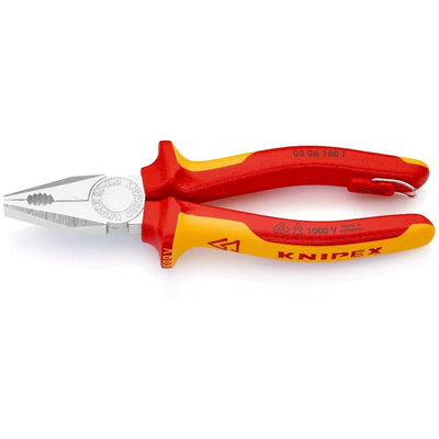 Szczypce kombinowane izolowane 180mm VDE KNIPEX 0306180T