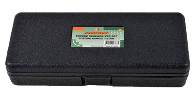 Wkrętak dynamometryczny 1/4" 4-9 Nm z zestawem bitów Jonnesway T354090