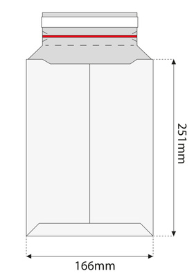 PAKIET KOPERTA KARTONOWA WYSYŁKOWA (ZESTAW 30 SZTUK) 251 x 166 x 70 mm