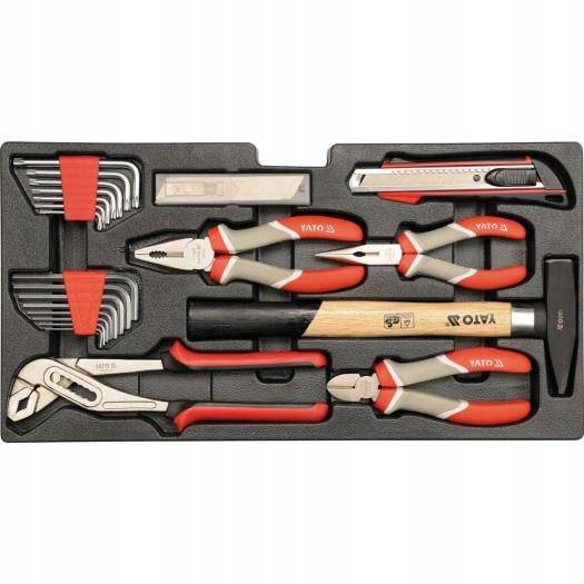 YATO SKRZYNKA SZAFKA Z NARZĘDZIAMI 80 CZĘŚCI 38951
