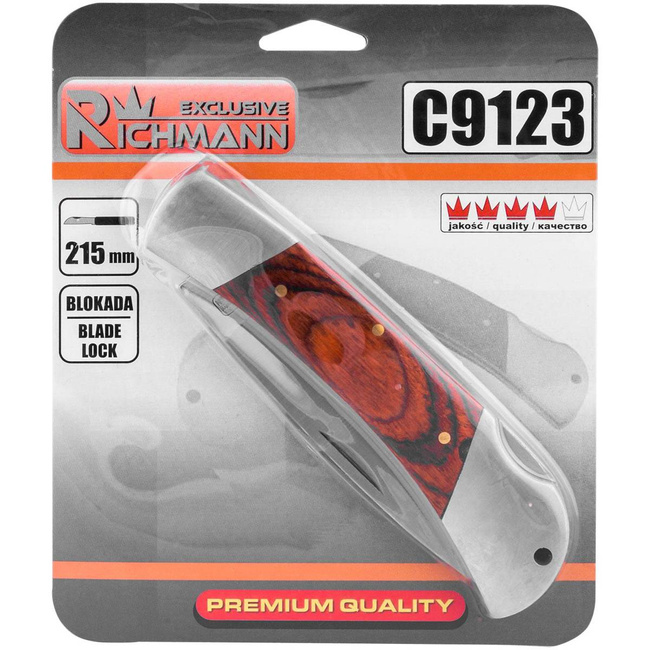 NÓŻ MONTERSKI SKŁADANY 215 MM Richmann Exclusive C9123
