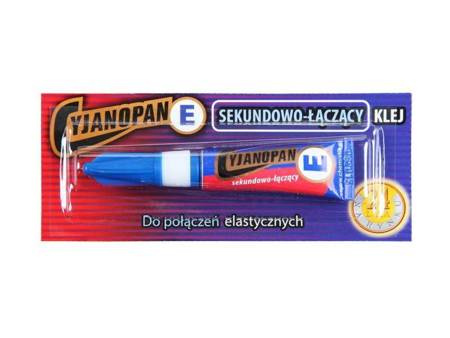 KLEJ CYJANOPAN 2g SZYBKOSCHNĄCY, SPOINA ELASTYCZNA