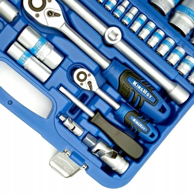 Zestaw kluczy nasadowych 1/2" i 1/4" w walizce 108 elementów CTL0049