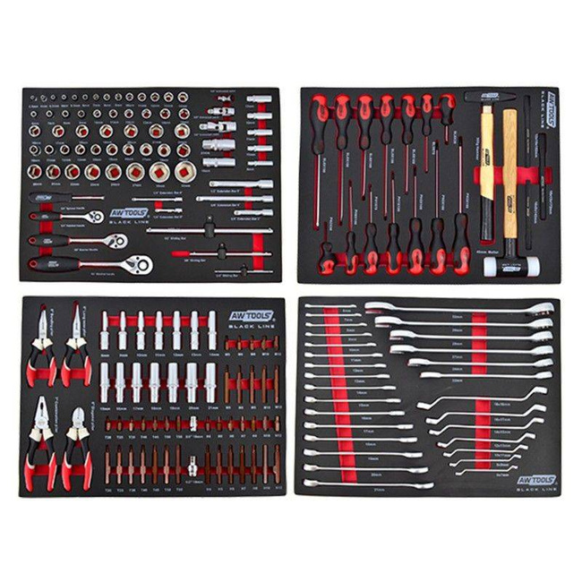 AWTOOLS SZAFKA WARSZTATOWA + 177SZT. NARZĘDZI