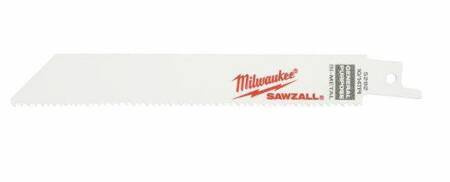 MILWAUKEE BRZESZCZOT DO PIŁY SZABLASTEJ 150/2,5/1,8mm 5szt. DREWNO / METAL / PCV