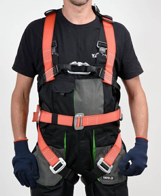 YATO SZELKI BEZPIECZŃSTWA Z PASEM BIODROWYM