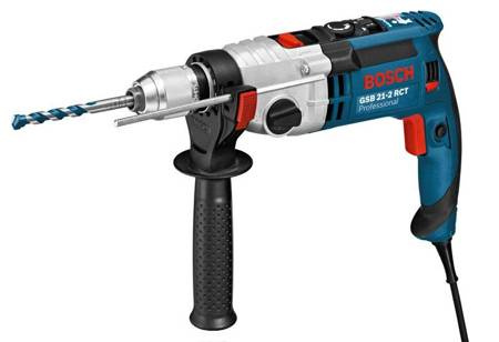 BOSCH WIERTARKA UDAROWA 1300W GSB 21-2 RCT SZYBKOZACISKOWY UCHWYT