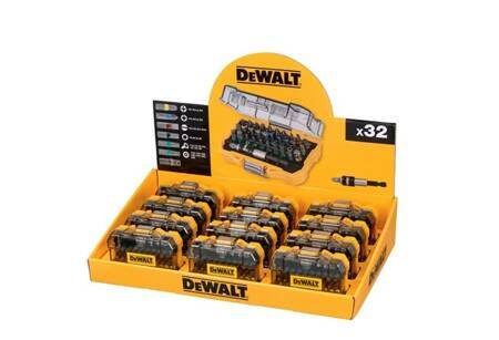 DEWALT ZESTAW KOŃCÓWEK  32cz. /EKSPOZYTOR 12op.