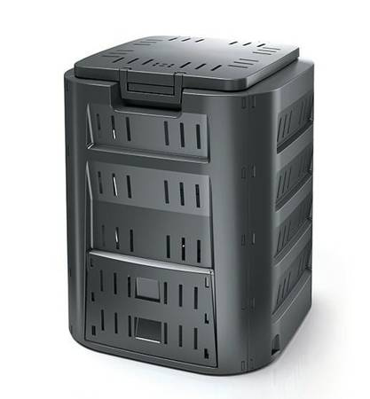 PROSPERPLAST KOMPOSTOWNIK  220L CZARNY COMPOGREEN WOODY