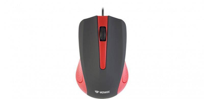 YMS 1015RD Suva Mysz USB Czerwona YENKEE