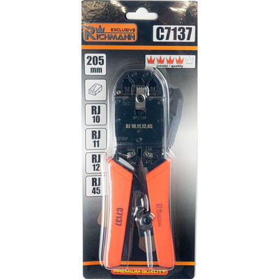 SZCZYPCE DO ZACISKANIA KOŃCÓWEK TEL. I SIECIOWYCH TYPU RJ RICHMANN EXCLUSIVE C7137
