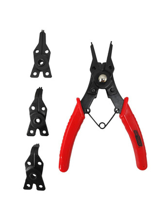 AWTOOLS SZCZYPCE SEGERA 160mm Z WYMIENNYMI KOŃCÓWKAMI 4SZT.
