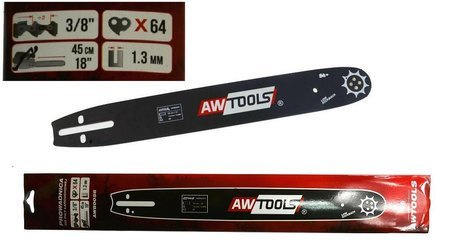 AWTOOLS PROWADNICA DO PIŁY 45cm 64/3/8"/1,3mm