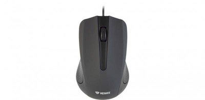 YMS 1015BK Suva Mysz USB Czarna YENKEE