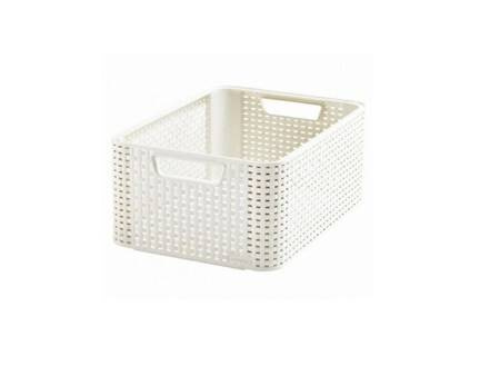 CURVER KOSZYK M 18L  /KREMOWY