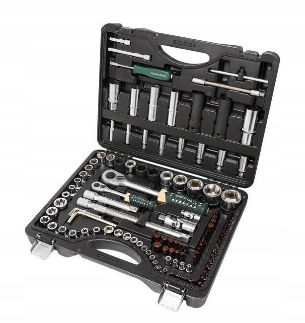 ROCKFORCE ZESTAW KLUCZY 108el. +6el.