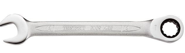 Zestaw kluczy płasko - oczkowych z grzechotką 8-19 mm (11 szt.) Tengtools TT6511RS