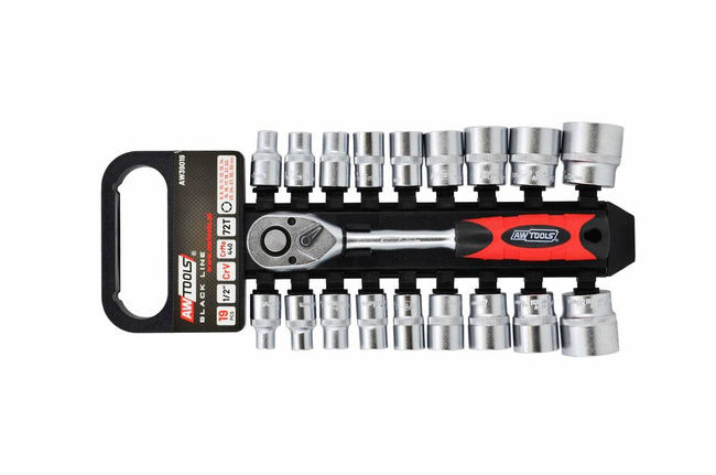 AWTOOLS ZESTAW KLUCZY   1/2"  19el