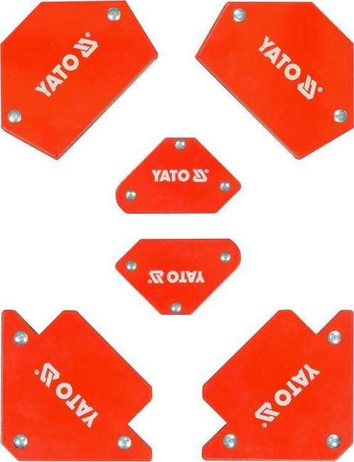 YATO KĄTOWNIK SPAWALNICZY MAGNETYCZNY KPL.6szt.