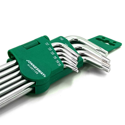 JONNESWAY KLUCZ TORX TYP "L" KOMPLET 10cz. BARDZO DŁUGIE  H12S110S