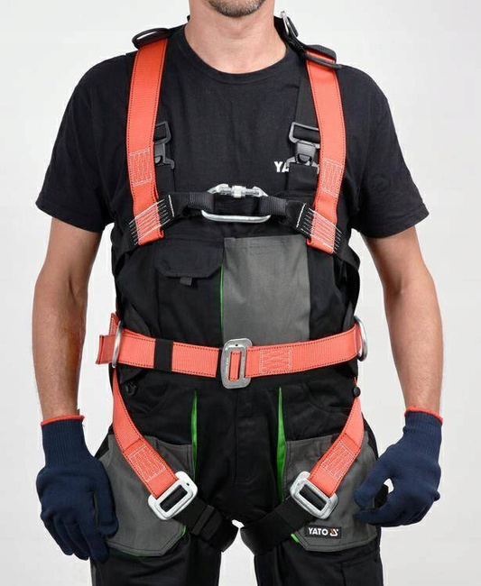 YATO SZELKI BEZPIECZŃSTWA Z PASEM BIODROWYM
