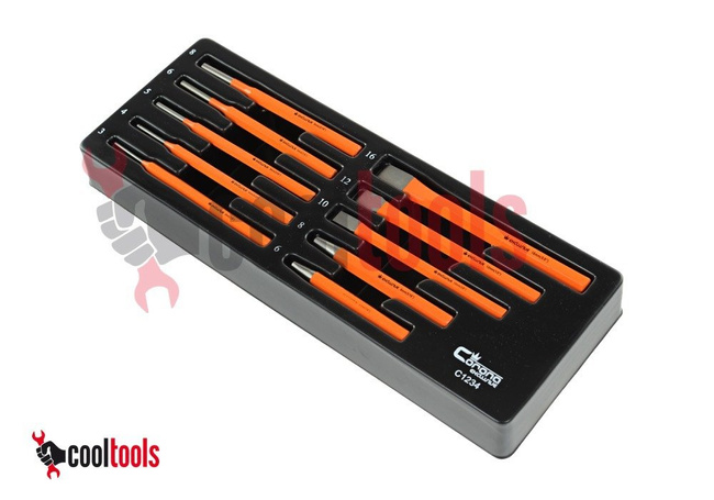 Przecinaki, przebijaki i punktaki 10 szt. Corona Exclusive C1234