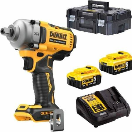 DEWALT.KLUCZ UDAROWY 1/2" 18V 812Nm 2x5,0Ah 4-BIEGI TSTAK ZAPADKA DCF892P2T