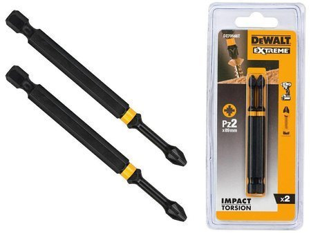 DEWALT KOŃCÓWKA PZ2x85/2szt.