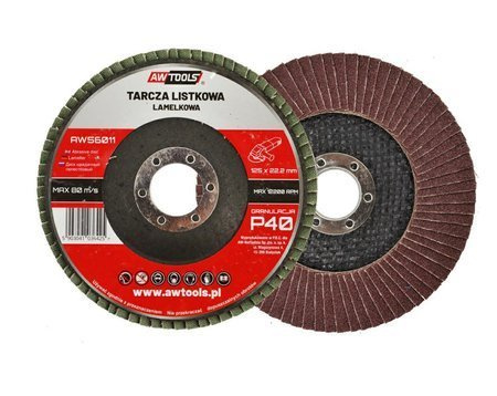 AWTOOLS ŚCIERNICA LISTKOWA 125  P 100