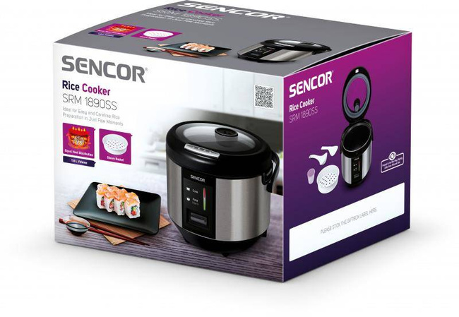 Garnek do gotowania ryżu Sencor SRM 1890SS