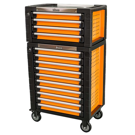 WÓZEK WARSZTATOWY 10 SZUFLAD+NADSTAWKA Z WYPOSAŻENIEM 506 ELEM. RICHMANN EXCLUSIVE C1277