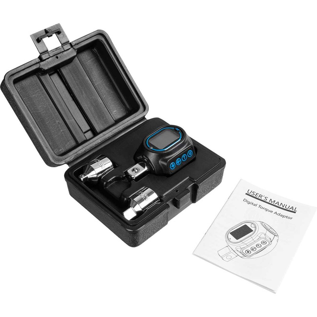 ADAPTER DYNAMOMETR. ELEKTRON. 1/2" 20-200 Nm + 2 REDUKCJE 1/4" i 3/8" RICHMANN EXCLUSIVE C8218