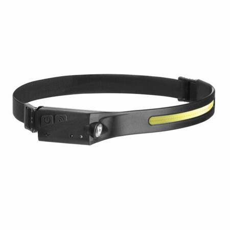 ORNO LATARKA CZOŁOWA LED COB 8W + XPE 3W AKUM. 1200mAh