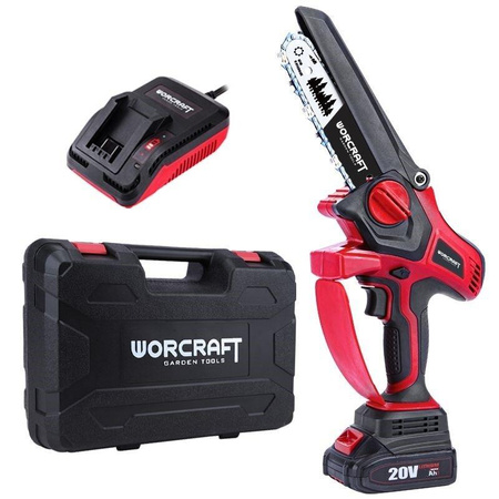 Piła ręczna akumulatorowa Li-ion 20V w plastikowym etui CHSS20LiBPN - WORCRAFT