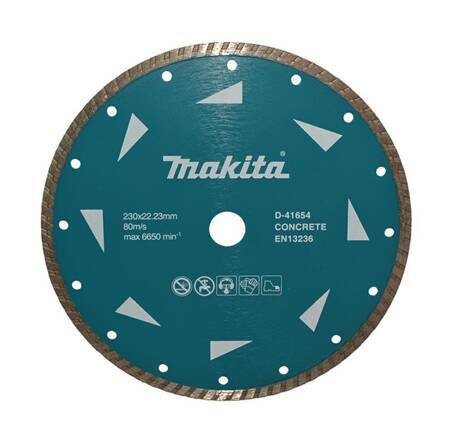 MAKITA TARCZA DIAMENTOWA 230x22,23mm TURBO (NA SUCHO) BETON