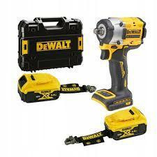 DEWALT.KLUCZ UDAROWY 1/2" 18V DCF921P2LRT 406Nm 2x5,0Ah TSTAK PIERŚCIEŃ, BEZ ŁADOWARKI, LANYARD READ