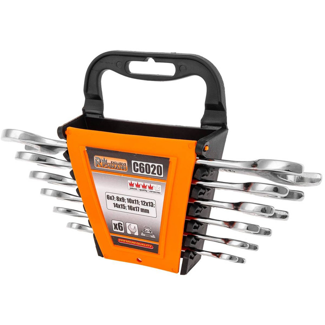 RICHMANN KLUCZE PŁASKIE 6-17MM 6 ELEMENTÓW