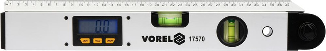 VOREL KĄTOMIERZ ELEKTRONICZNY Z POZIOMNICĄ  17570