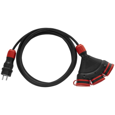 AWTOOLS PRZEDŁUŻACZ EXTREME 20m 3x2,5mm 3 GNIAZDA IP54 16A/4000W